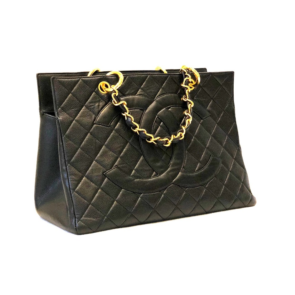 Chanel Timeless Tote Black Caviar
